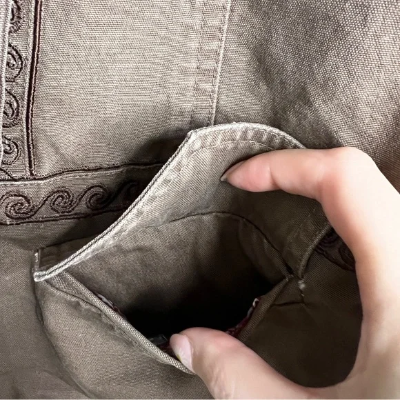 Vintage y2k Ruff Hewn Jacket in Brown - Picture 4 of 8